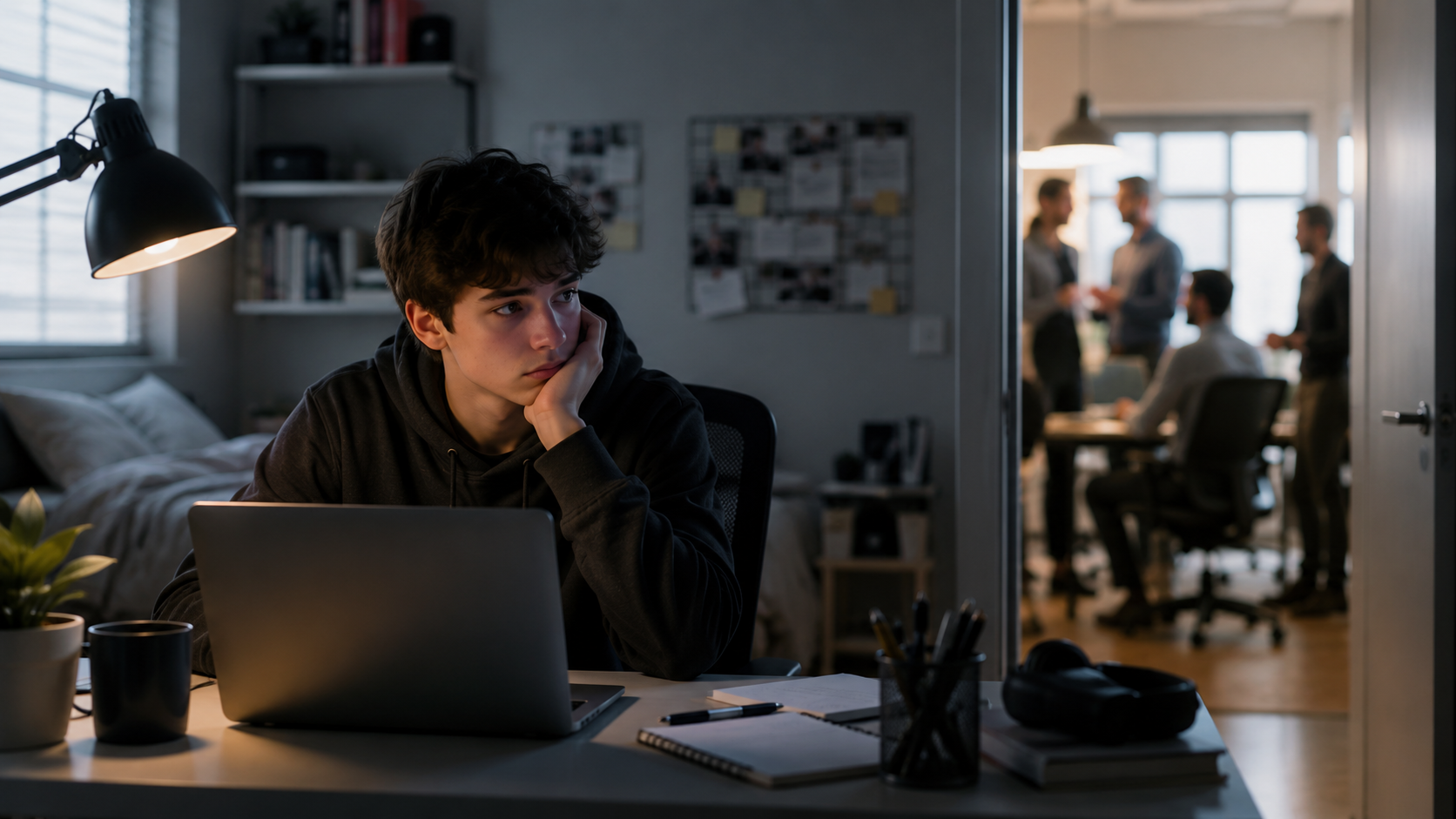 Quem ainda está aprendendo o ofício pode perder convivência, observação, mentoria informal e correção em tempo real (Foto: Inteligência Artificial)