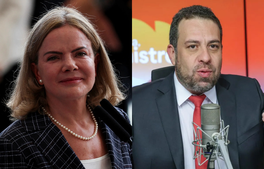 TSE determina que Gleisi e Boulos deletem posts que associam Flávio a facções