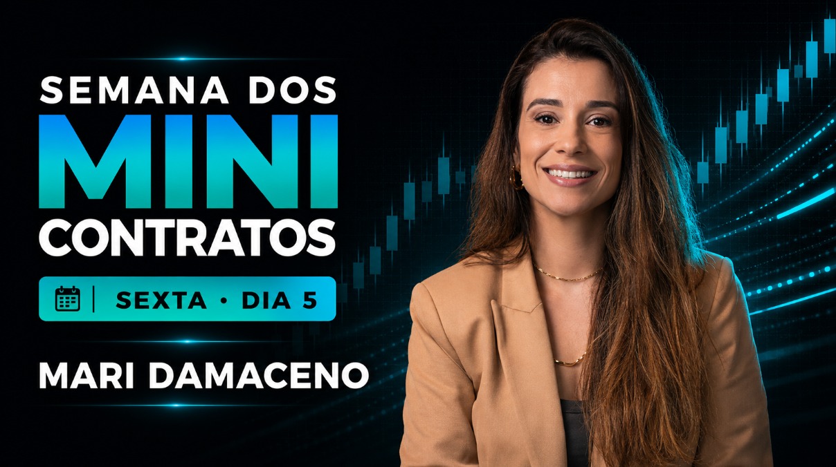 Mari Damaceno fecha a Semana dos Minicontratos com foco em Bitcoin futuro