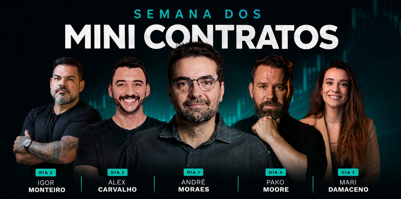 Semana dos Minicontratos reunirá grandes nomes do day trade em junho