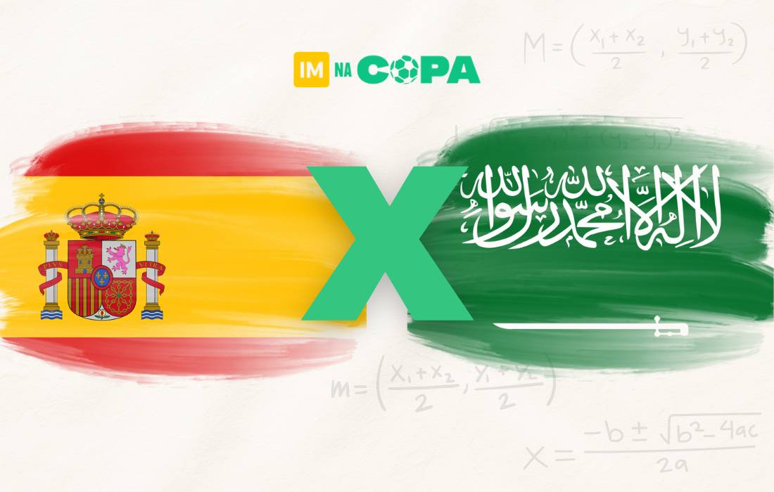 Espanha x Arábia Saudita: modelo matemático aponta possível resultado do jogo