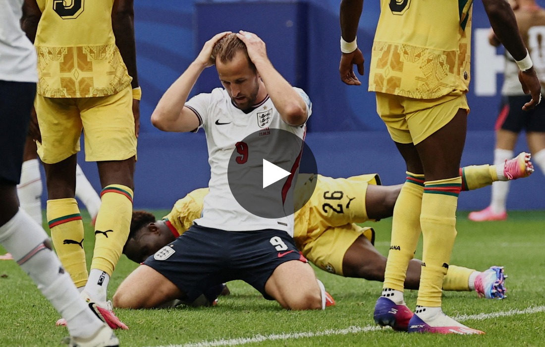 VEJA OS MELHORES MOMENTOS: Kane perde gol incrível, e Inglaterra empata com Gana