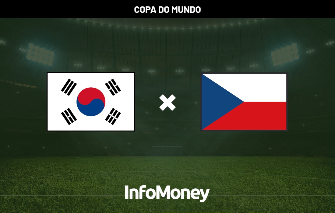 Onde assistir Coreia do Sul x Tchéquia?