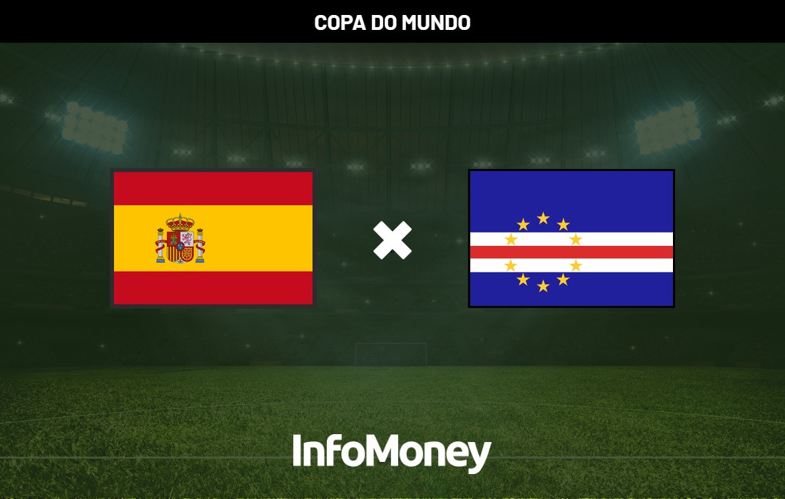 Onde assistir Espanha x Cabo Verde?