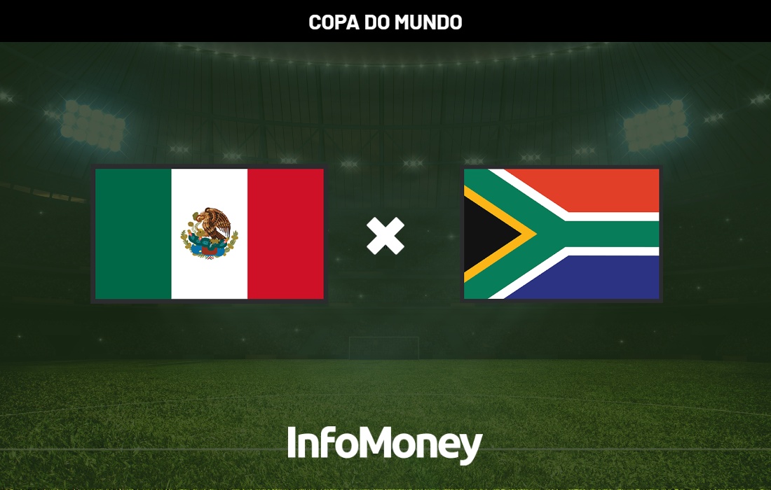 Onde assistir México x África do Sul?