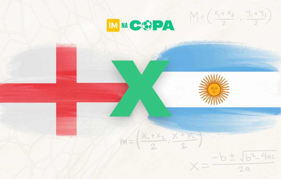 Inglaterra x Argentina: modelo matemático aponta possível resultado do jogo; veja