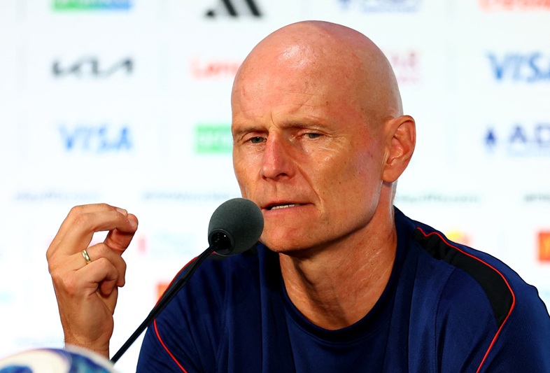 O técnico da Noruega, Stale Solbakken. Foto: REUTERS/Hannah Mckay