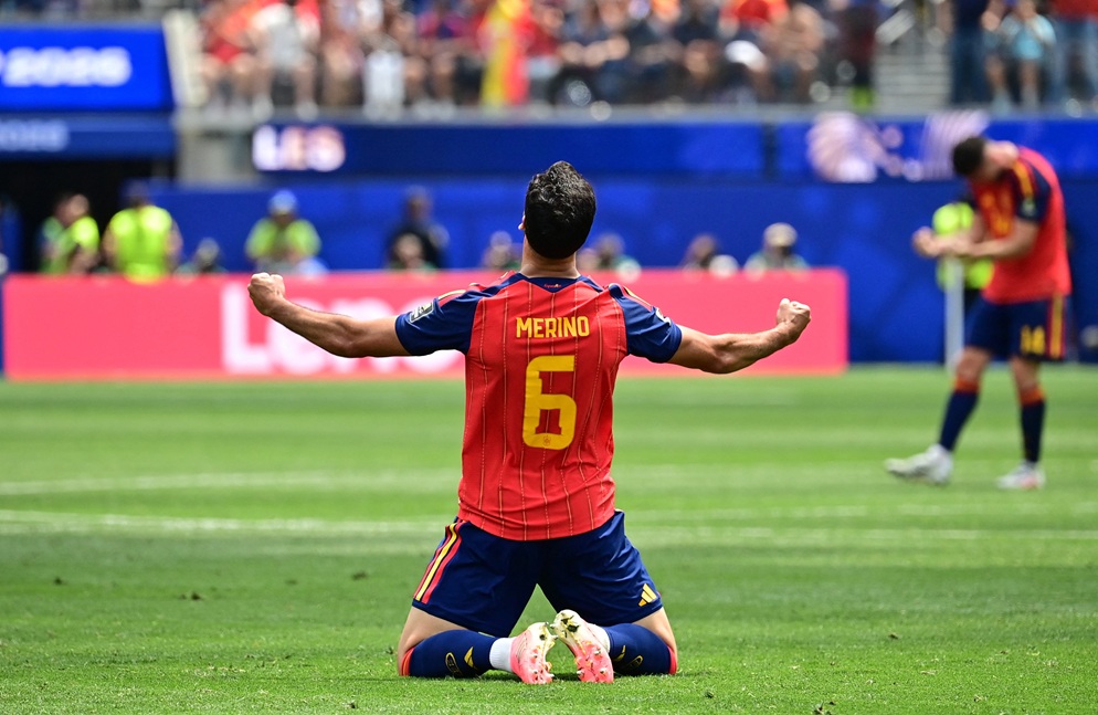 ASSISTA AOS GOLS: Merino marca, Espanha elimina Bélgica e pega França na semi
