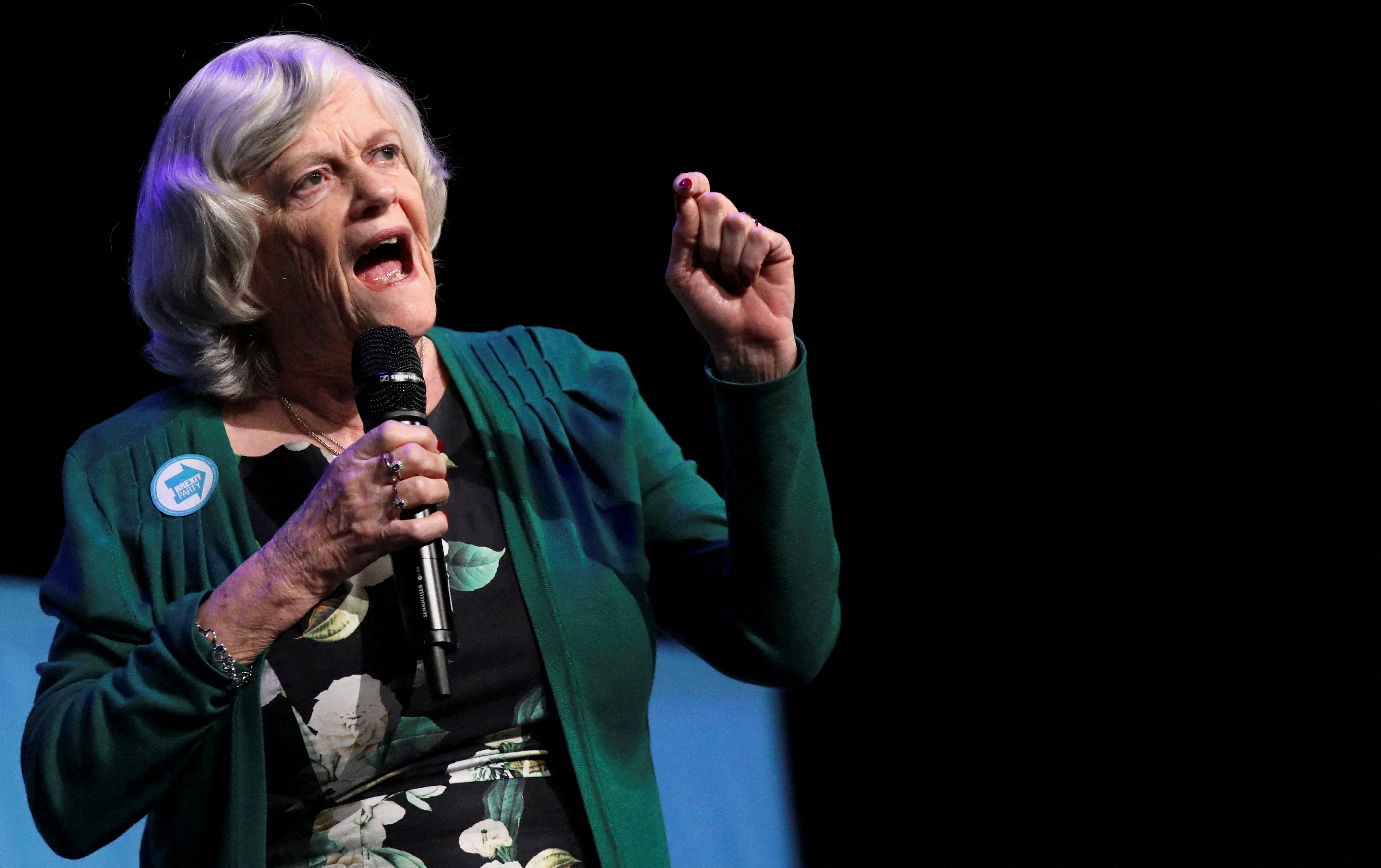 Ann Widdecombe REUTERS/Simon Dawson//Foto de Arquivo