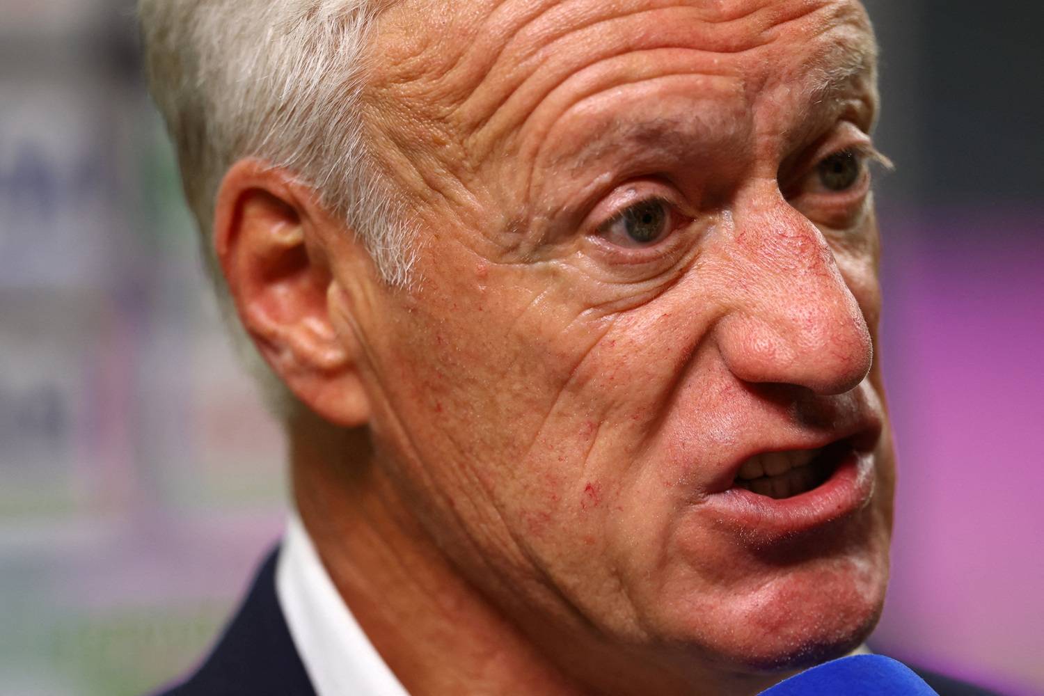 Deschamps questiona arbitragem após eliminação da França: ‘Ele é bom