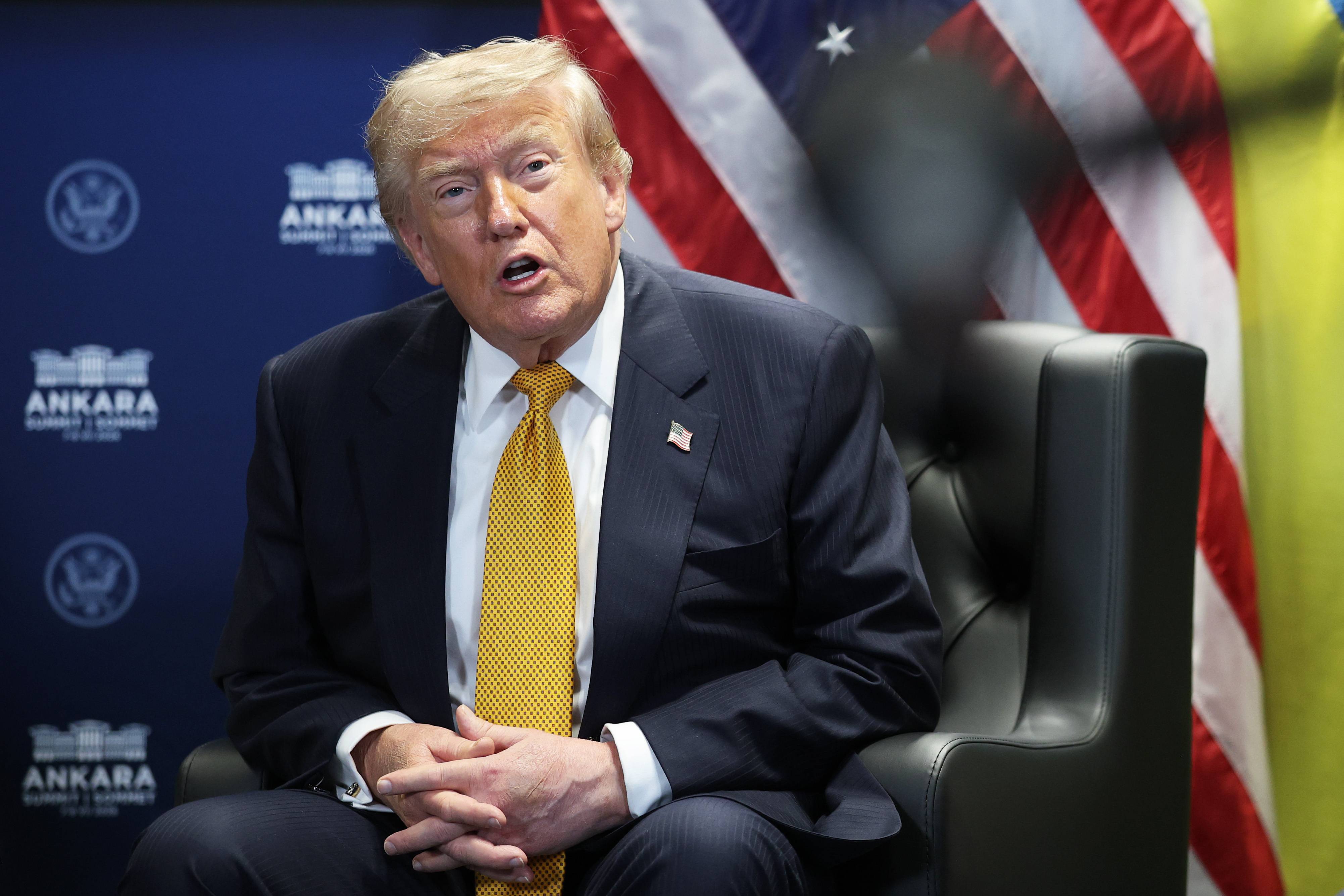 Trump diz que Irã entrou em contato querendo acordo após bombardeios dos EUA