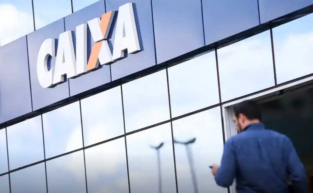 Fachada de agência da Caixa Econômica Federal
