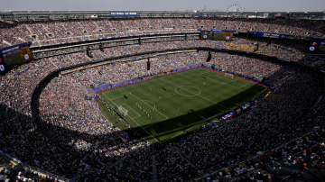 Estádio New York New Jersey durante a partida da Copa do Mundo da FIFA 2026 entre França e Suécia em East Rutherford, Nova Jersey, em 30 de junho