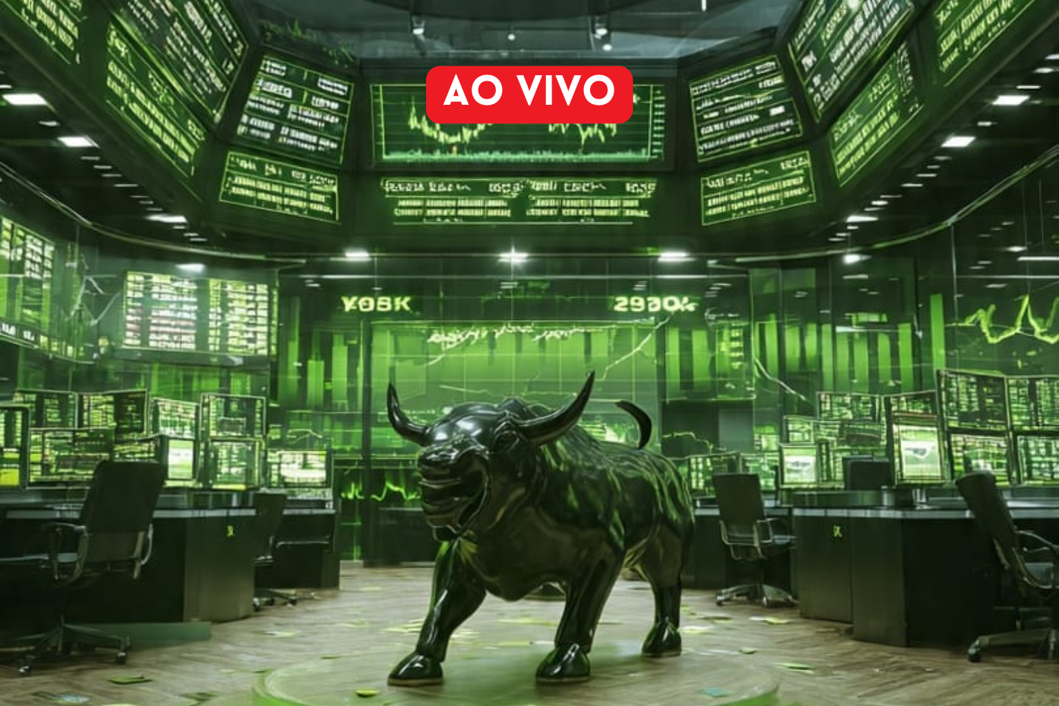 Ibovespa Hoje Ao Vivo: Bolsa sobe 1%, com PETR4, na contramão do exterior