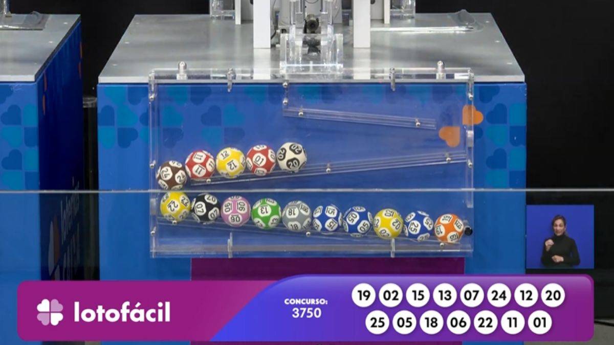 Lotofácil hoje, concurso 3750: confira o resultado sorteado nesta sexta (31)