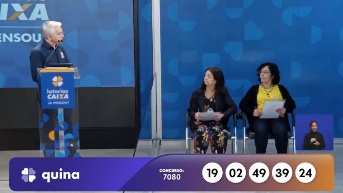 Quina hoje, concurso 7080: confira o resultado sorteado nesta sexta (31)