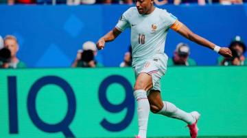 Atacante da França Kylian Mbappé em partida contra Noruega pela Copa do Mundo 2026 em 26 de junho