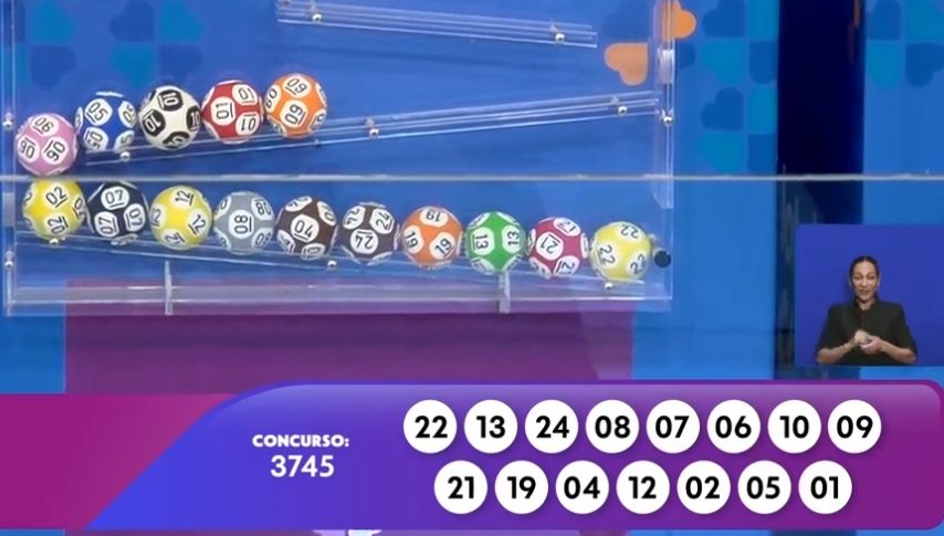 Lotofácil 3745: R$ 5 milhões sorteados; confira as dezenas