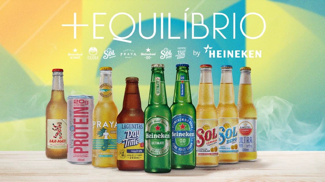 Heineken empacota portfólio de ‘escolhas equilibradas’ em plataforma +Equilíbrio