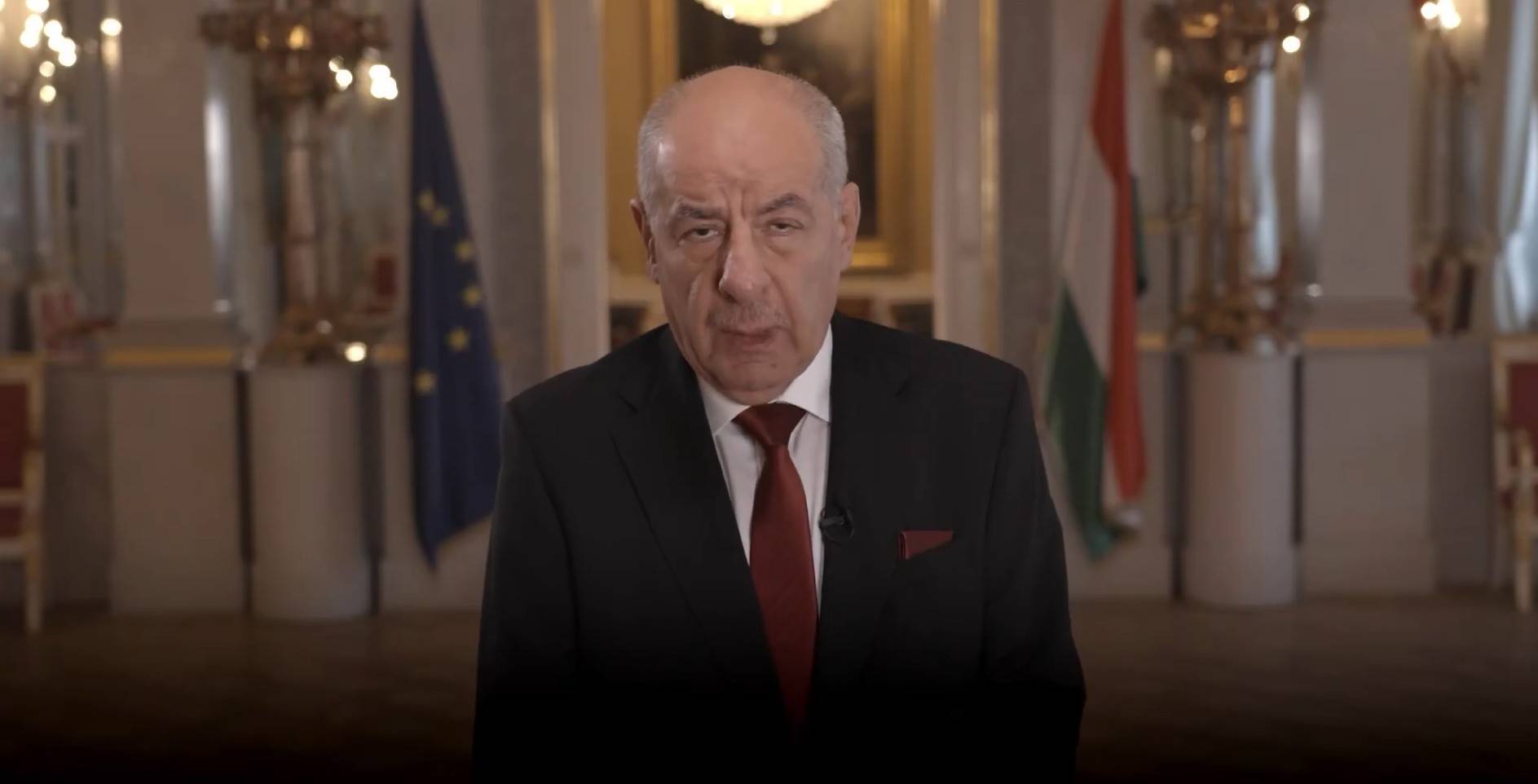 Presidente húngaro Tamas Sulyok. Imagem: Reprodução X