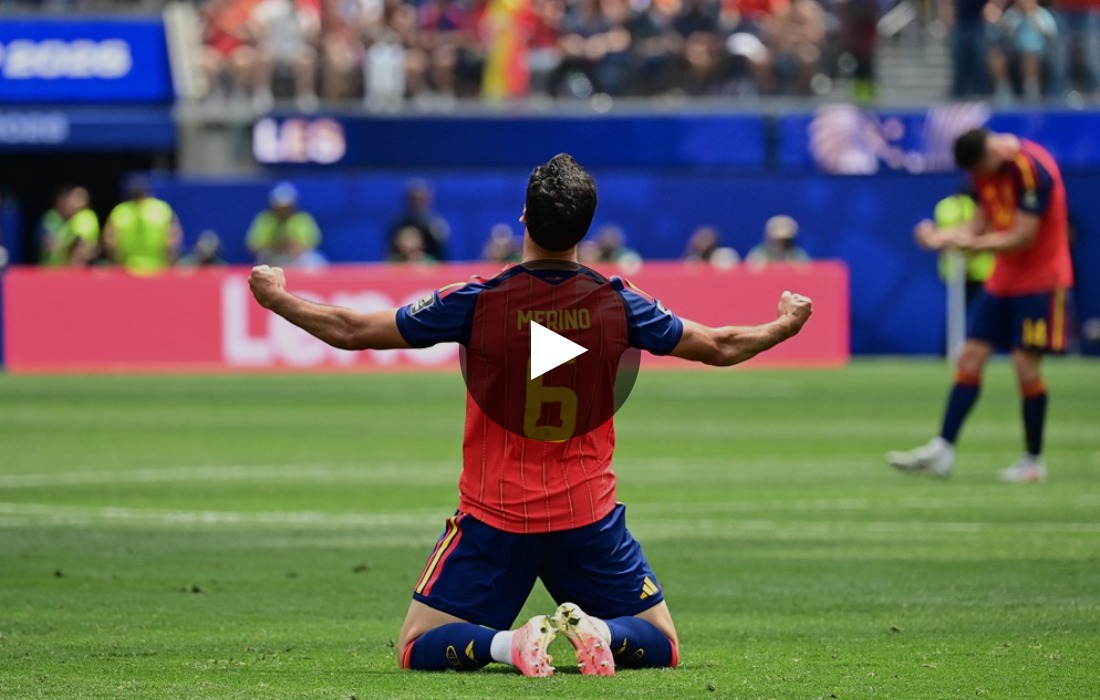 ASSISTA AOS GOLS: Merino marca, Espanha elimina Bélgica e pega França na semi