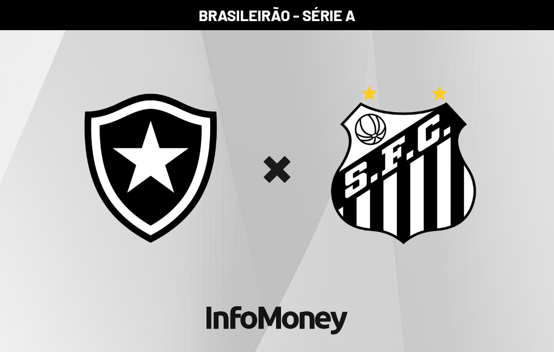 Onde assistir Botafogo x Santos pelo Brasileirão