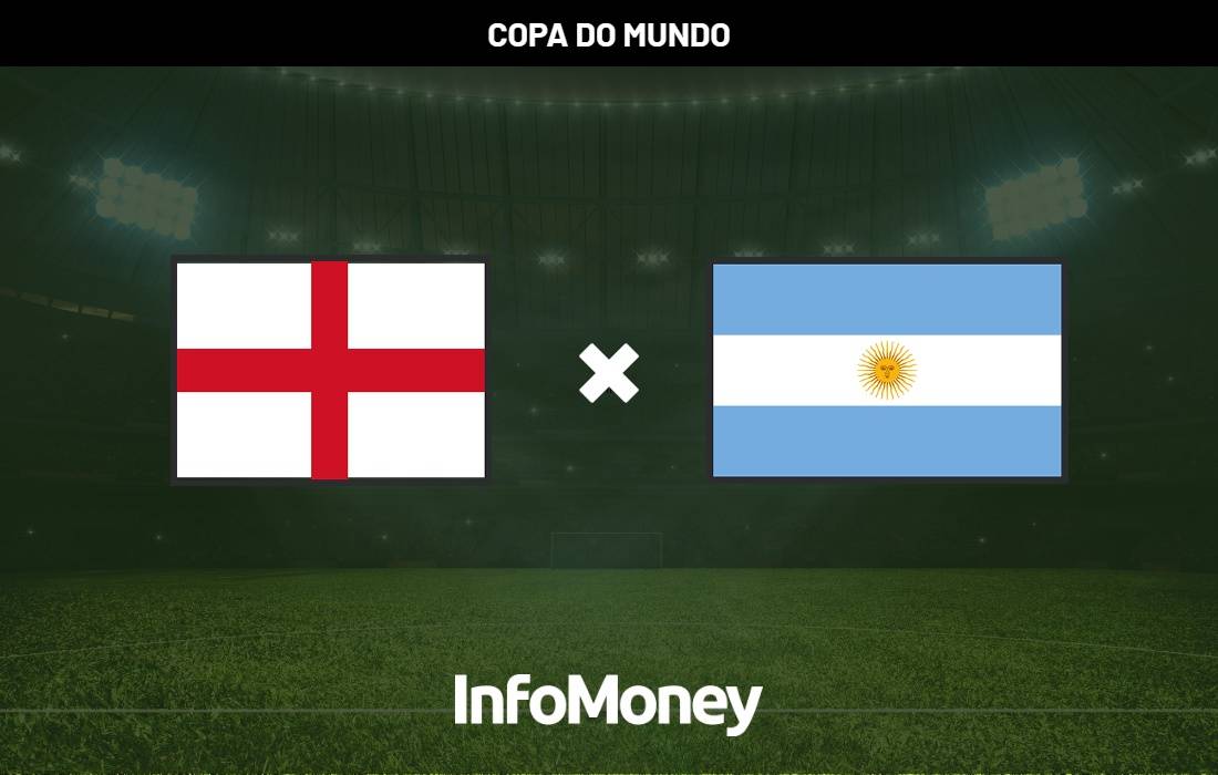 Onde assistir Inglaterra x Argentina?