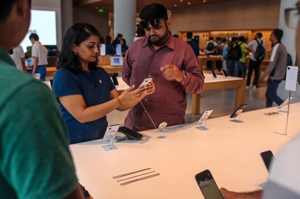 Vendas da Apple na Índia superam US$ 10 bilhões pela primeira vez