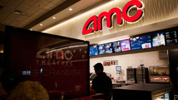 Uma lanchonete em um cinema da rede AMC em Nova York.