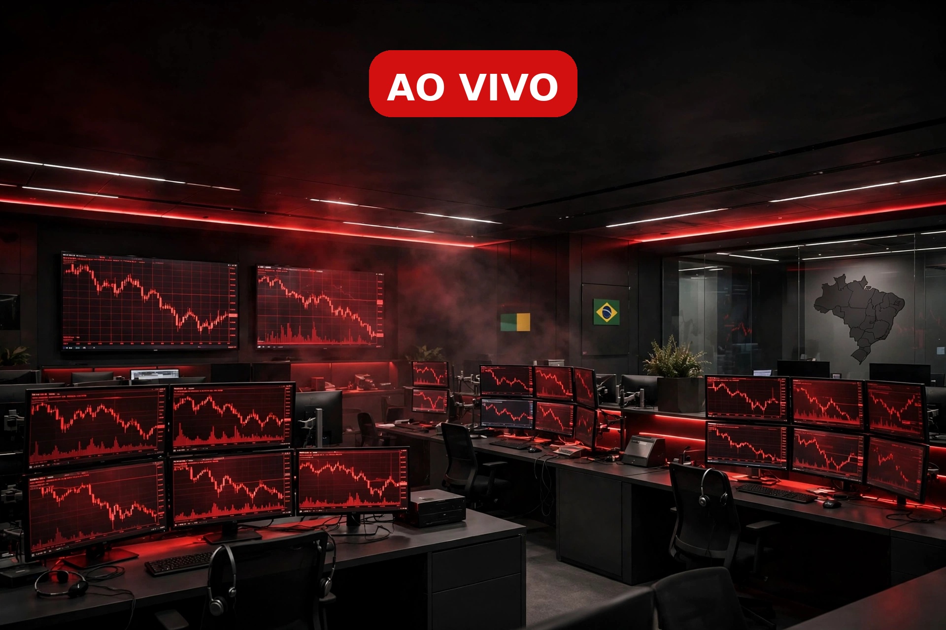 Ibovespa Hoje Ao Vivo: Bolsa cai com exterior, eleições e Focus no radar
