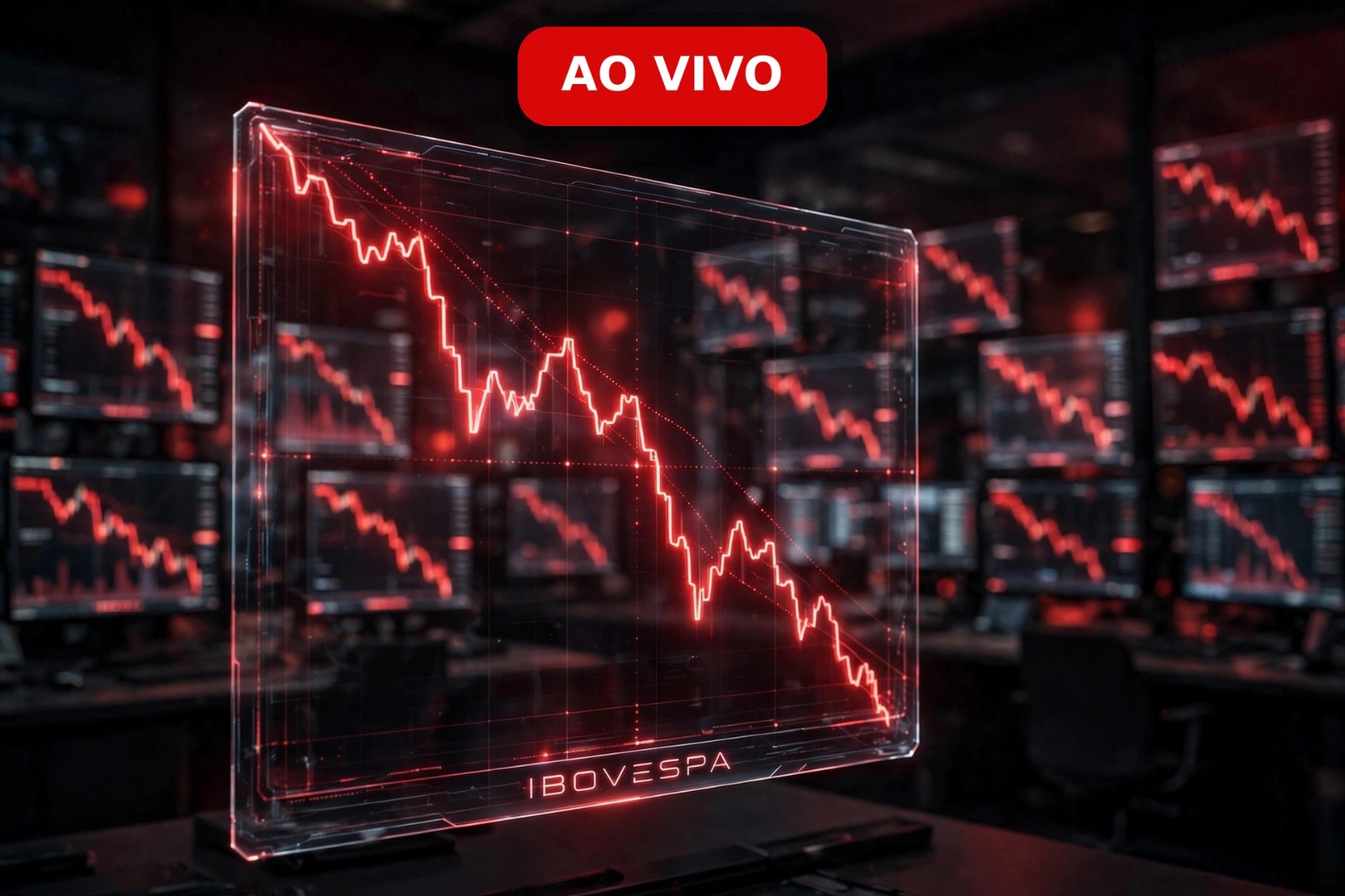 Ibovespa Hoje Ao Vivo: Bolsa cai com VALE3 e bancos; PETR4 oscila