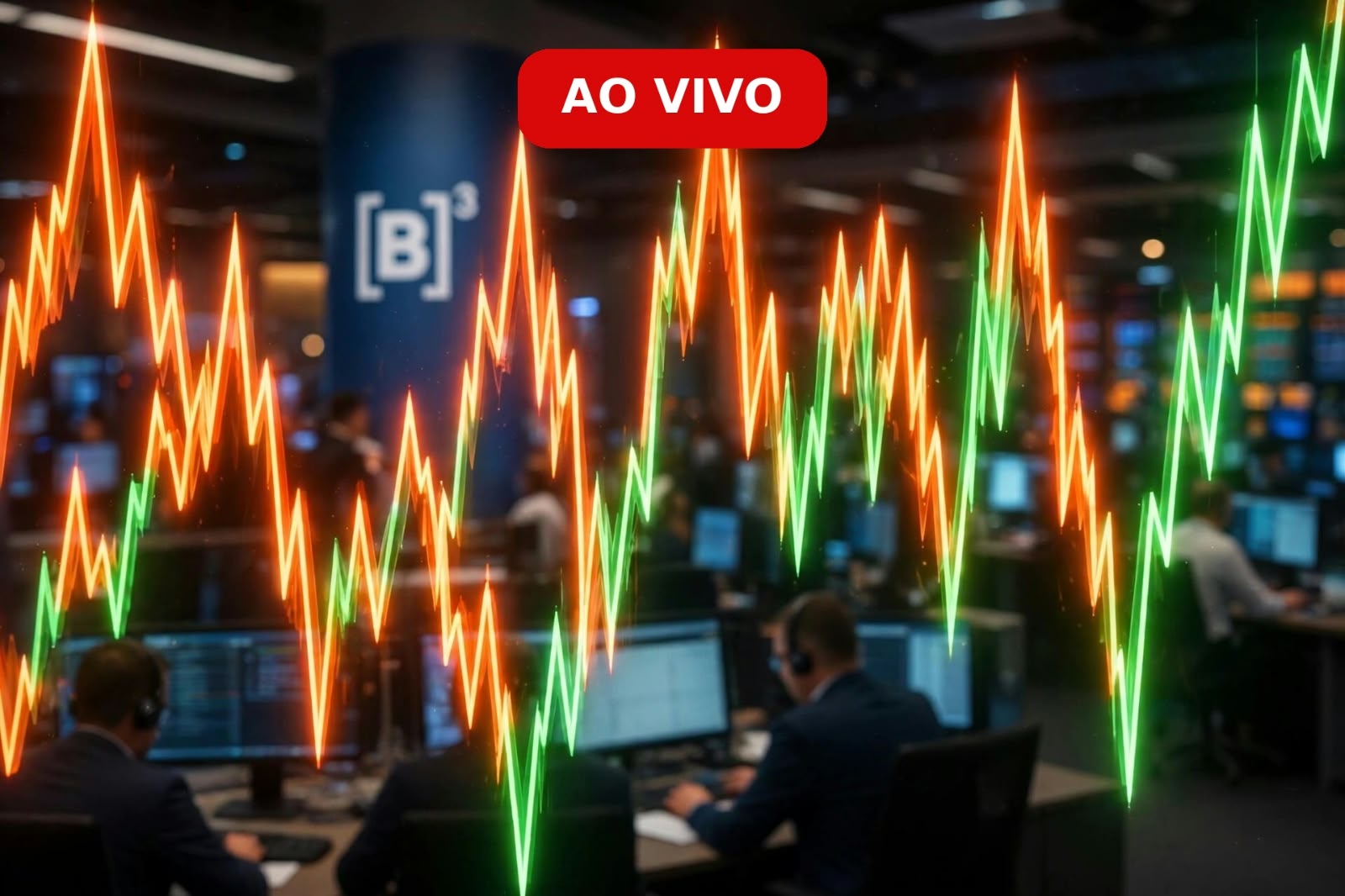 Ibovespa Ao Vivo: Bolsa oscila com preocupações sobre Irã-EUA no radar