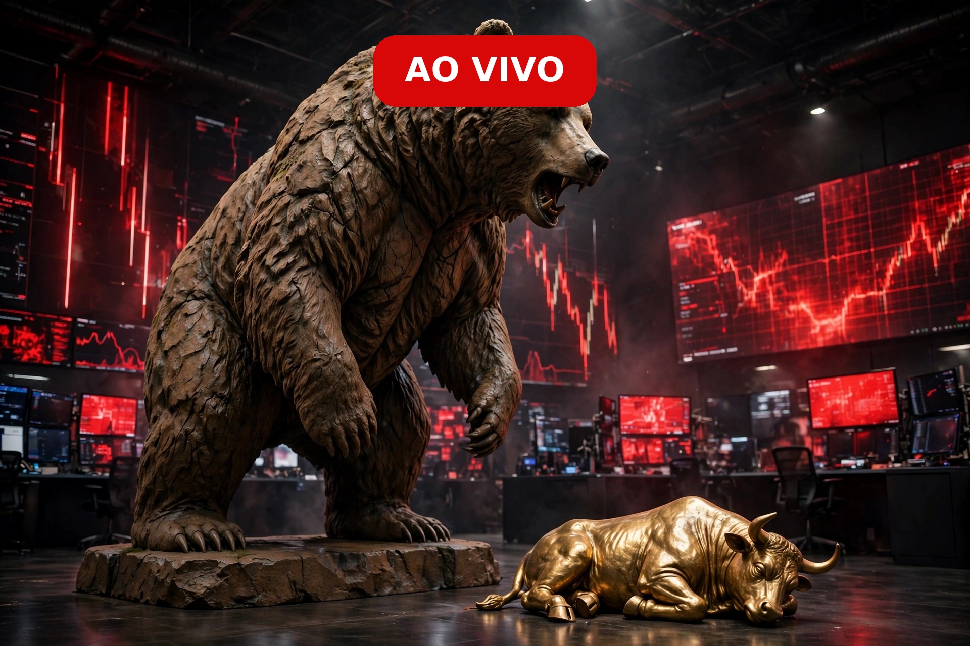 Ibovespa Hoje Ao Vivo: Bolsa cai, mas reduz perdas com ajuda de VALE3 e PETR4