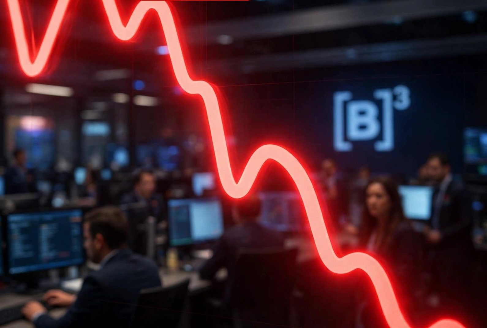 Ibovespa Hoje Ao Vivo: Bolsa cai com exterior e eleições em foco; VALE3 perde 2%