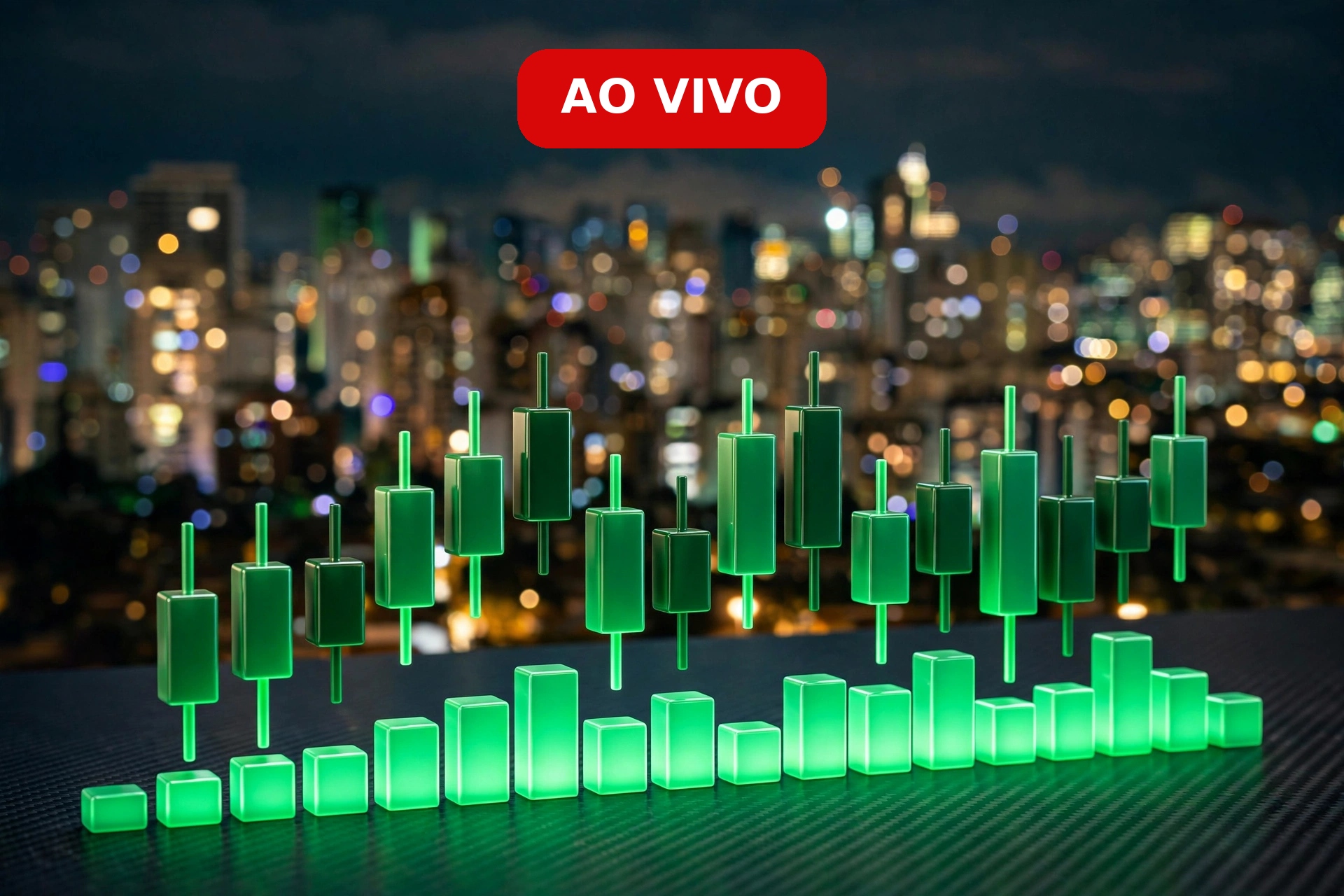 Ibovespa Ao Vivo: Bolsa sobe e tenta retomar fôlego após 10 sessões de quedas