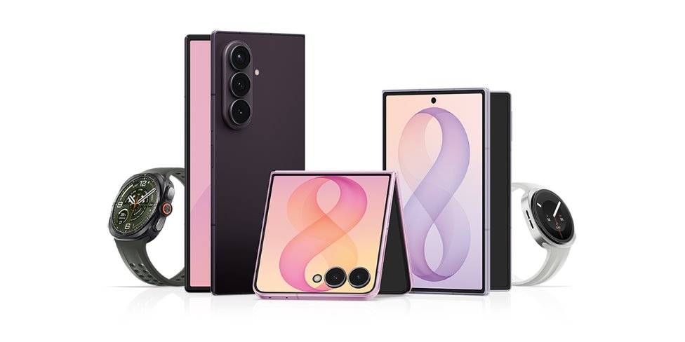 XP e Samsung firmam parceria para pré-venda dos novos Galaxy Z Fold8 Ultra, Z Fold8, Z Flip8 e Galaxy Watch a partir de 6 de agosto