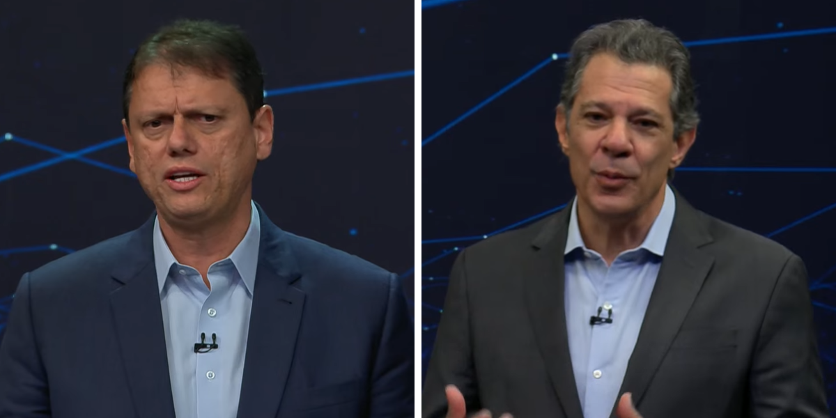 Haddad menciona que membros da PM de SP, sob Tarcísio, mantinham vínculo