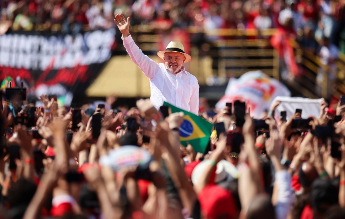 Nordeste, baixa renda e rua: as apostas de Lula para a última semana - Foto
