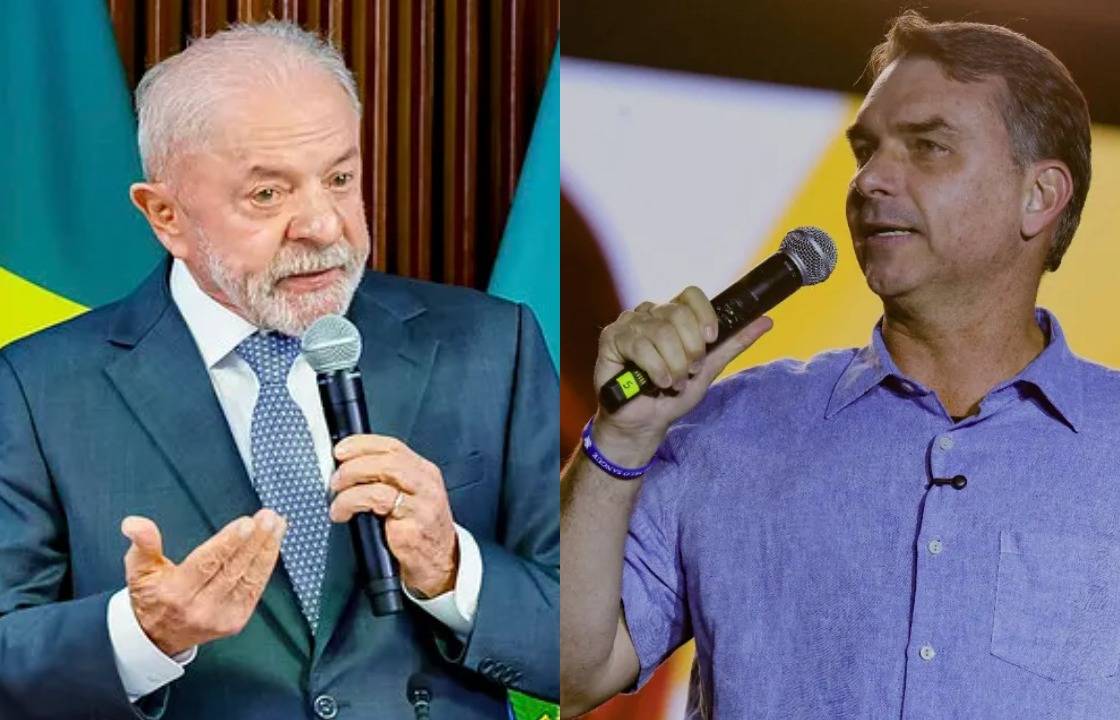 Quaest testa força de Lula e Flávio Bolsonaro a um mês do 1º turno