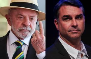 Sem contraditório, Lula e Flávio tentam pautar debate de fora do debate presidencial