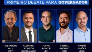 Quem participa do primeiro debate ao governo de Minas Gerais neste domingo (16)