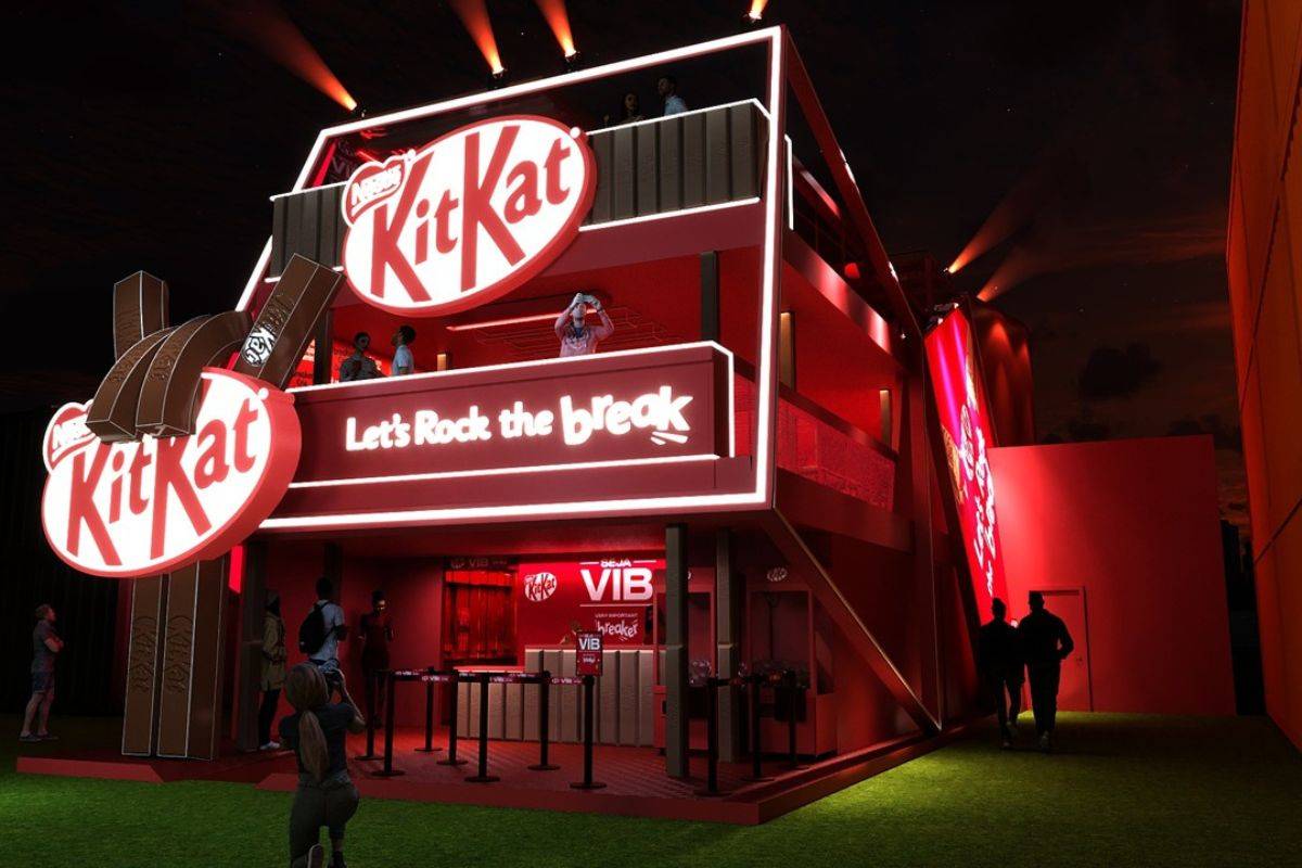 KitKat terá mega stand no Rock in Rio com ativações e brindes com foco na geração Z