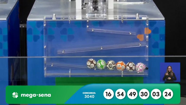 Mega-Sena hoje, concurso 3040: confira o resultado sorteado nesta terça (4)