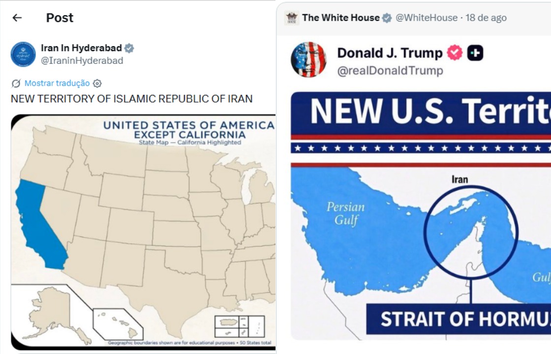 Irã devolve provocação de Trump e chama Califórnia de “novo território” iraniano