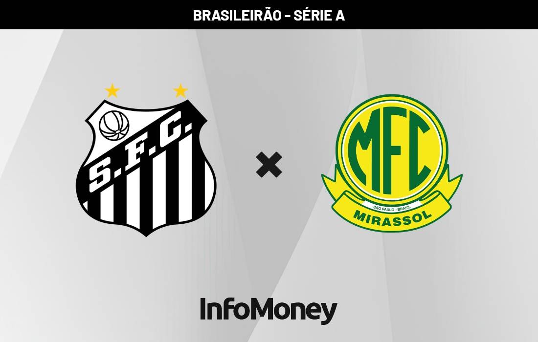 Imagem ilustrativa sobre Santos empata 1 a 1 com Mirassol; Neymar marca e z4 na vista