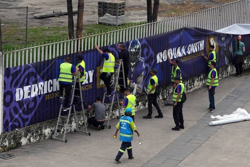 NFL toma conta do Rio: Ravens treinam e contam com retorno de peça-chave
