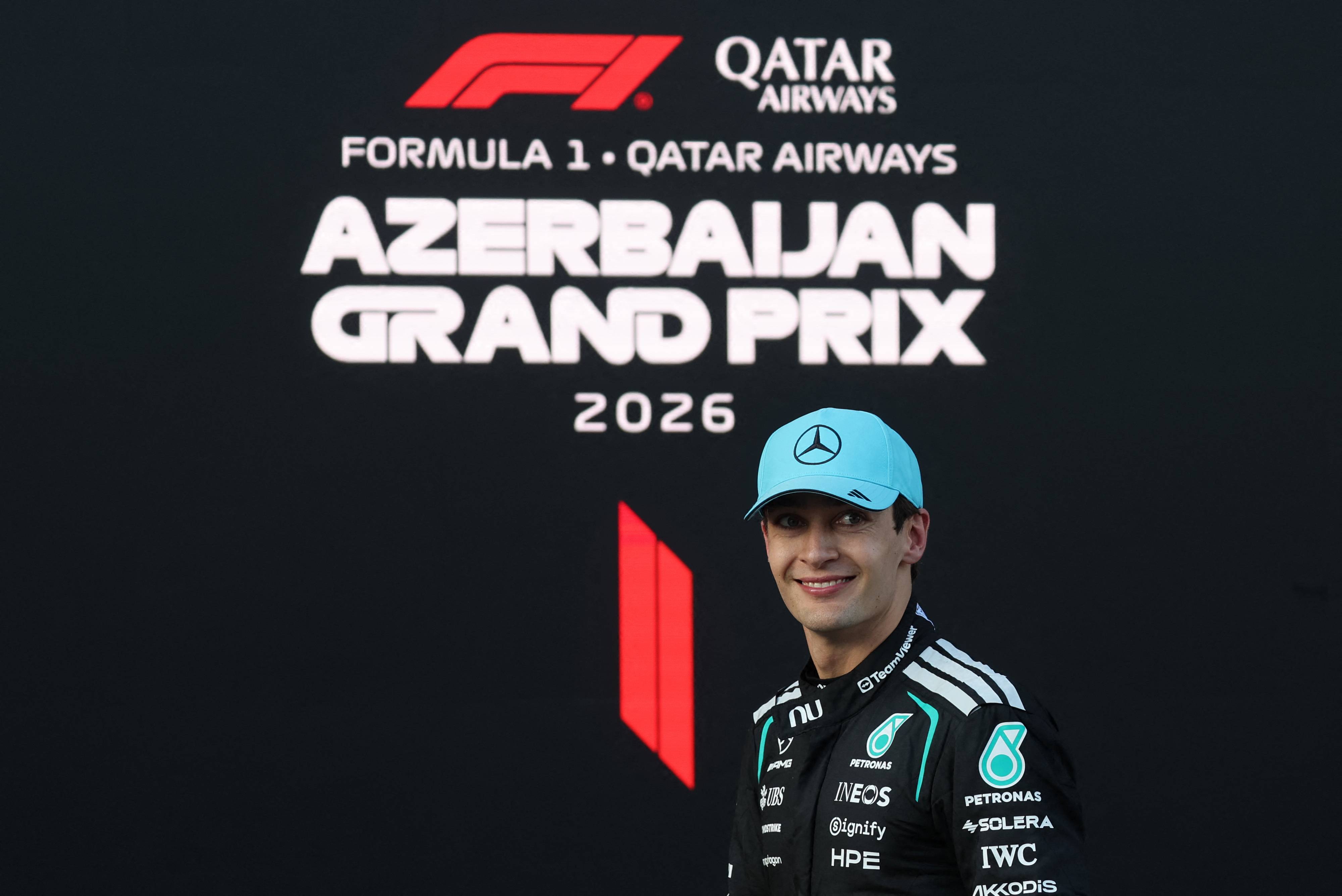 George Russell domina GP do Azerbaijão e vence; Bortoleto termina em 13º