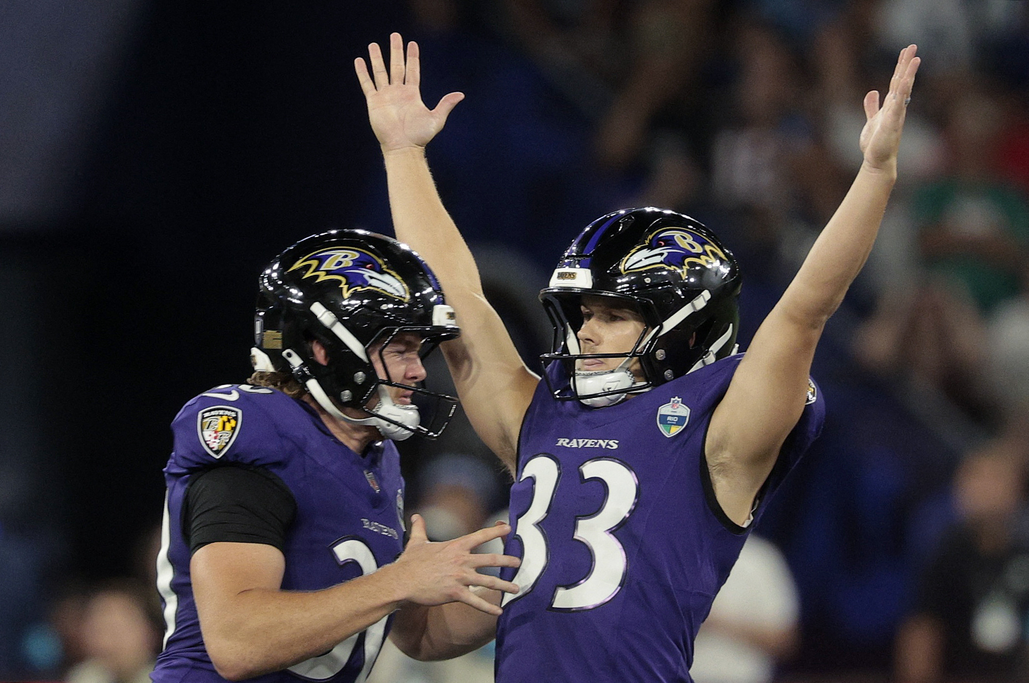 Ravens vencem Cowboys por 34 a 31 em jogo decidido no último segundo no Maracanã