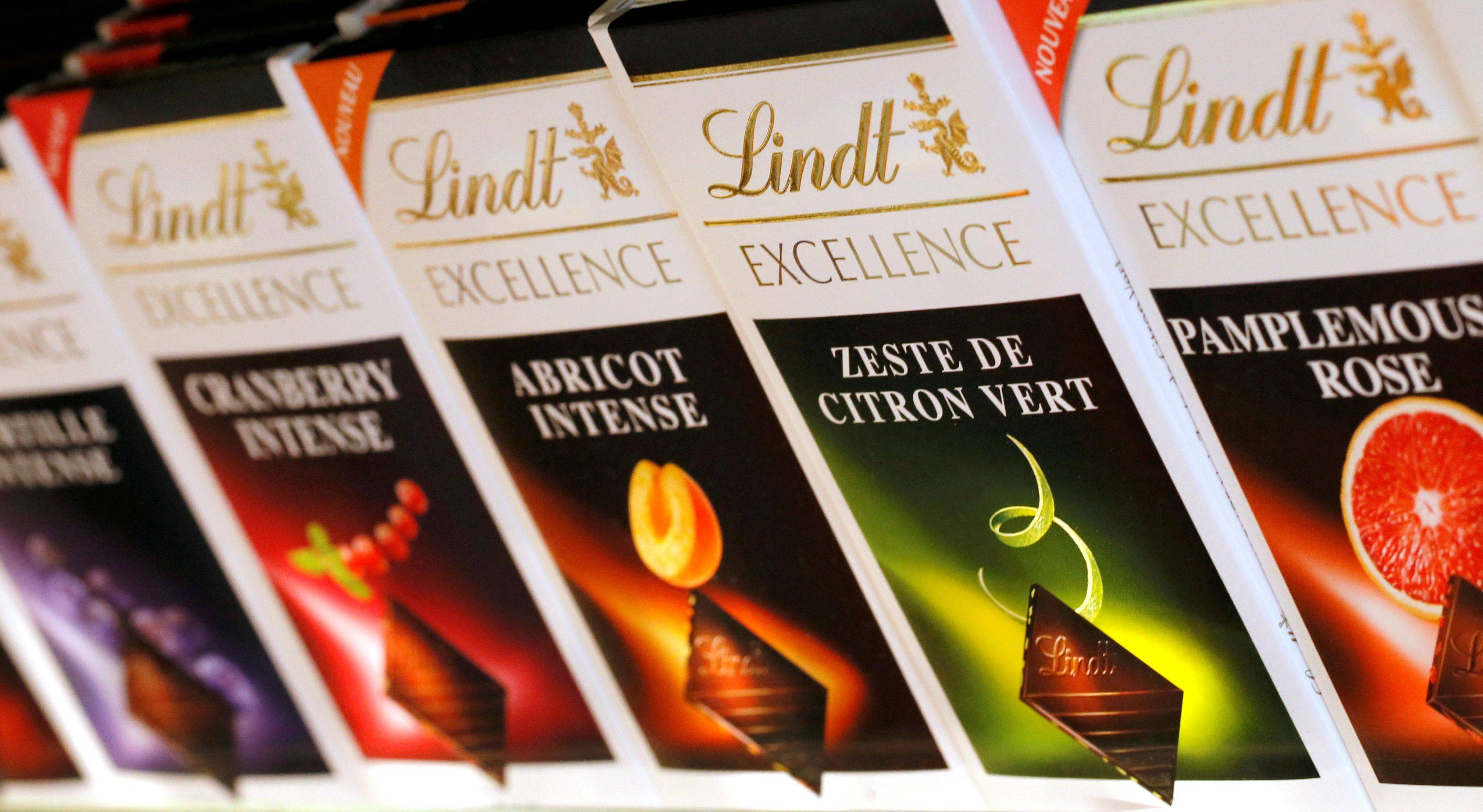 Calor na Europa derrete as vendas de chocolate da Lindt