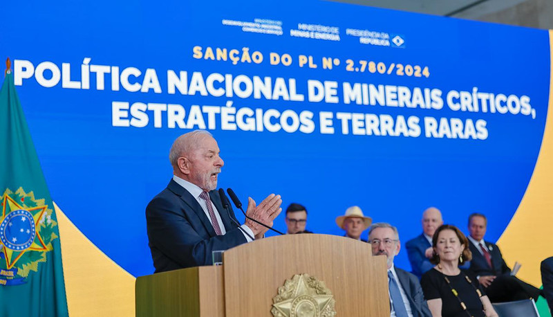 Lula sobre exigências dos EUA em minerais críticos: Não foi discutido e não será